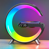 Multifunctional Wireless Charger Alarm Clock Speaker