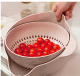 One Piece 360 Angle Drain Basket of Vegetables or Fruits