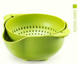 One Piece 360 Angle Drain Basket of Vegetables or Fruits