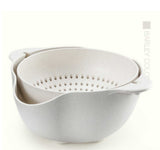 One Piece 360 Angle Drain Basket of Vegetables or Fruits